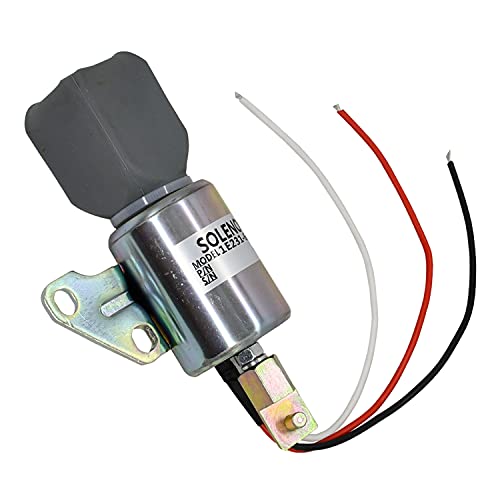 Quueparts Fuel Shutoff Solenoid 1E231-60011 SA-4899-12 1E23160011 Kompatibel mit Kubota Motor V2203 D722 D902 Z482 Traktor BX B1700D B2100D B2400D B75100 M820. 0 M9000 Gartentraktor G2160 DS AU Quueparts Fuel Shutoff Solenoid 1E231-60011 SA-4899-12 1E23160011 Kompatibel mit Kubota Motor V2203 D722 D902 Z482 Traktor BX B1700D B2100D B2400D B75100 M820. 0 M9000 Gartentraktor G2160 DS AU von Quueparts