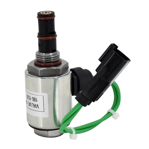 Quueparts Magnetventil 186-1526 CA1861526 Kompatibel mit Caterpillar Kompatibel mit CAT Radlader 924G 938G 950GC IT38G Traktor D5M D6M/R Motorgrader 120H 140H 160H Skidder 515 525B/C von Quueparts