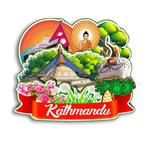 Quwsne Kühlschrankmagnet, Kathmandu, Nepal, Kühlschrankmagnet, Stadt, Reise, Souvenirs, Touristengeschenke, 3D-Klassische Sehenswürdigkeiten, Handarbeit, Heimdekoration, 2599 Quwsne Kühlschrankmagnet, Kathmandu, Nepal, Kühlschrankmagnet, Stadt, Reise, Souvenirs, Touristengeschenke, 3D-Klassische Sehenswürdigkeiten, Handarbeit, Heimdekoration, 2599 von Quwsne