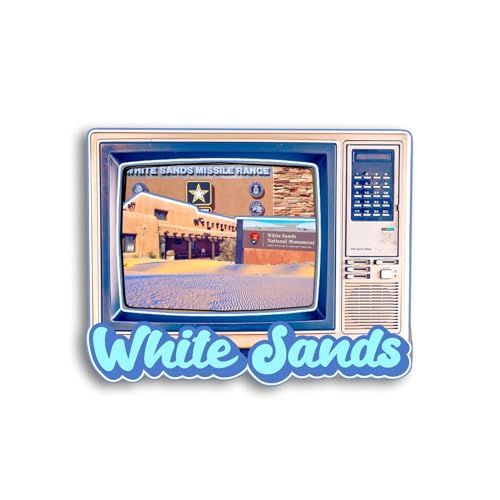 Quwsne Kühlschrankmagnet, weißer Sand, Nationalpark, USA, Stadt, Reise, Souvenirs, Touristengeschenke, 3D-Symbol, klassische Sehenswürdigkeiten, handgefertigt, Handwerk, Heimdekoration – 585 von Quwsne