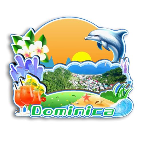 Quwsne Kühlschrankmagnet Dominica Kühlschrankmagnet Stadt Reise Souvenirs Touristengeschenke 3D klassische Sehenswürdigkeiten handgefertigt Handwerk Heimdekoration 2187 Quwsne Kühlschrankmagnet Dominica Kühlschrankmagnet Stadt Reise Souvenirs Touristengeschenke 3D klassische Sehenswürdigkeiten handgefertigt Handwerk Heimdekoration 2187 von Quwsne