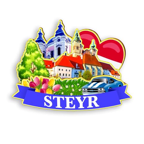 Quwsne Kühlschrankmagnet Steyr Österreich Kühlschrankmagnet Stadt Reise Souvenirs Touristengeschenke 3D klassische Sehenswürdigkeiten handgefertigt Handwerk Heimdekoration -1605 Quwsne Kühlschrankmagnet Steyr Österreich Kühlschrankmagnet Stadt Reise Souvenirs Touristengeschenke 3D klassische Sehenswürdigkeiten handgefertigt Handwerk Heimdekoration -1605 von Quwsne