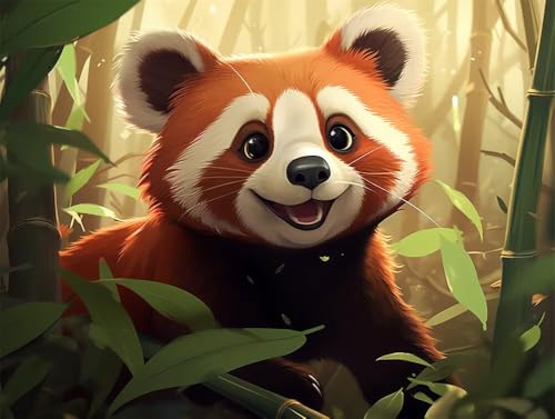 Erwachsene Diamond Painting DIY 5D Voll Bohren Set Süßer Kleiner Panda Bild Diamant Gemälde Diamant Malerei Arts Craft Perfekt Für Entspannung Und Decor Quadratischer Diamant 100x130cm AE2159 Erwachsene Diamond Painting DIY 5D Voll Bohren Set Süßer Kleiner Panda Bild Diamant Gemälde Diamant Malerei Arts Craft Perfekt Für Entspannung Und Decor Quadratischer Diamant 100x130cm AE2159 von Quxaoqiao