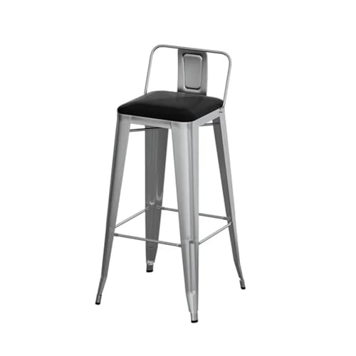 QuxetlRyz Barhocker Bartisch und Stühle Set Pub Tisch Set mit Ulmenholz Metallrahmen(65 Height A5) von QuxetlRyz