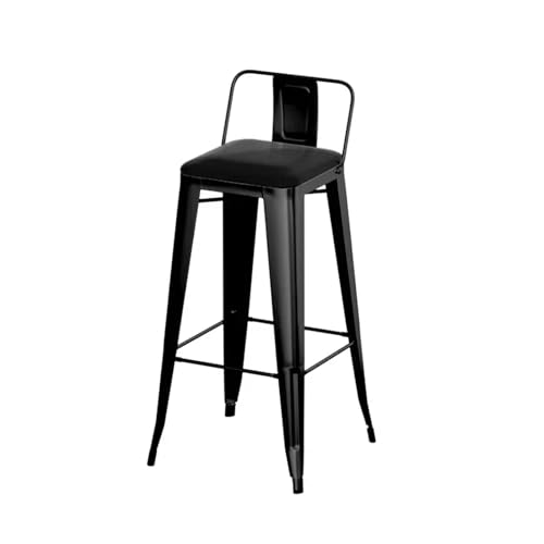 QuxetlRyz Barhocker Bartisch und Stühle Set Pub Tisch Set mit Ulmenholz Metallrahmen(75 Height A6) von QuxetlRyz