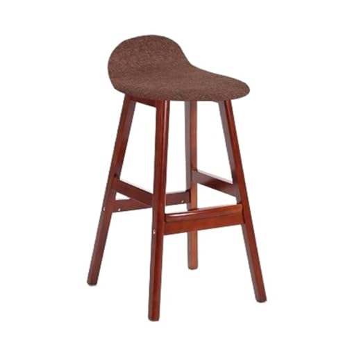 QuxetlRyz Barhocker Massivholz Bar Stuhl Hohe Hocker Cafe Moderne Barhocker for Küche(70cm-A3) von QuxetlRyz