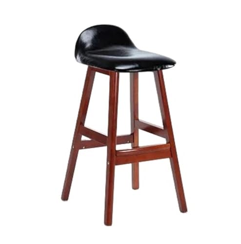 QuxetlRyz Barhocker Massivholz Bar Stuhl Hohe Hocker Cafe Moderne Barhocker for Küche(70cm-A7) von QuxetlRyz