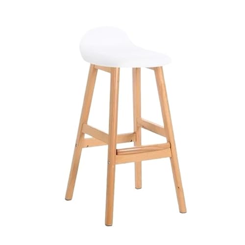 QuxetlRyz Barhocker Massivholz Bar Stuhl Hohe Hocker Cafe Moderne Barhocker for Küche(70cm-B1) von QuxetlRyz