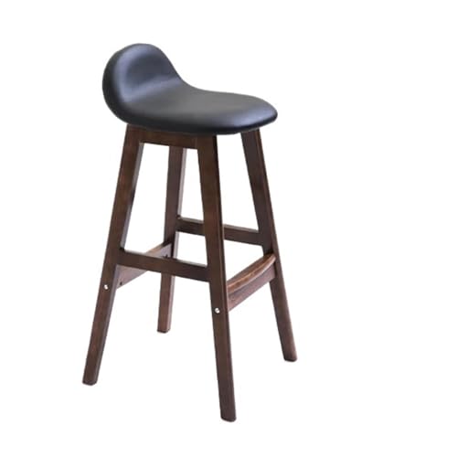 QuxetlRyz Barhocker Massivholz Bar Stuhl Hohe Hocker Cafe Moderne Barhocker for Küche(70cm-B14) von QuxetlRyz