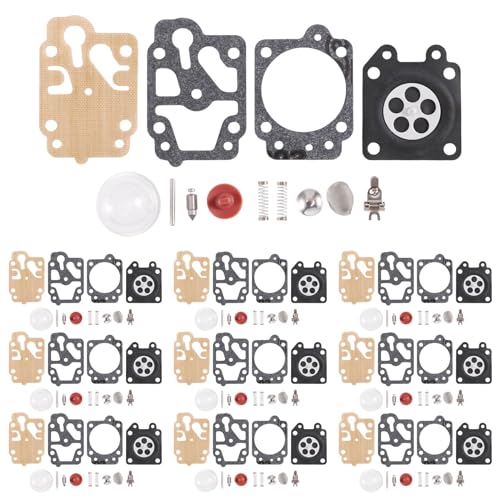 Quystetes 10 Sets Vergaser Reparatursatz für 40-5 44-5 32 34 26 Freischneider Rasentrimmer Ersatzteile Quystetes 10 Sets Vergaser Reparatursatz für 40-5 44-5 32 34 26 Freischneider Rasentrimmer Ersatzteile von Quystetes