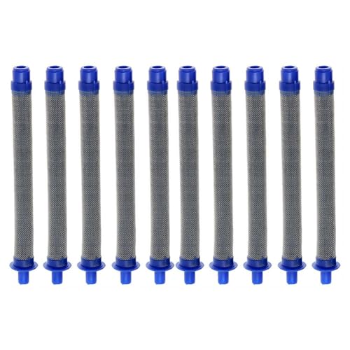 Quystetes 10 Stück 288749 Airless-Spritzpistolenfilter, kompatibel mit 60 Mesh-Airless-Spritzpistolen-Filtermodellen, SG10, Pro, SG2 Quystetes 10 Stück 288749 Airless-Spritzpistolenfilter, kompatibel mit 60 Mesh-Airless-Spritzpistolen-Filtermodellen, SG10, Pro, SG2 von Quystetes