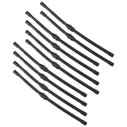 Quystetes 10 x schwarzer für chinesische 4500 5200 45 CC 52 CC 58 CC MT-9999 Kunststoffschläuche, Rohre, Werkzeugteil von Quystetes