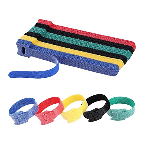 Quystetes 120 Stück Kabelbinder, wiederverwendbar, Kabelmanagement, Kabel-Organizer, 15,2 cm, Drahtgurte für Zuhause, Büro, Elektronik-Zubehör Quystetes 120 Stück Kabelbinder, wiederverwendbar, Kabelmanagement, Kabel-Organizer, 15,2 cm, Drahtgurte für Zuhause, Büro, Elektronik-Zubehör von Quystetes