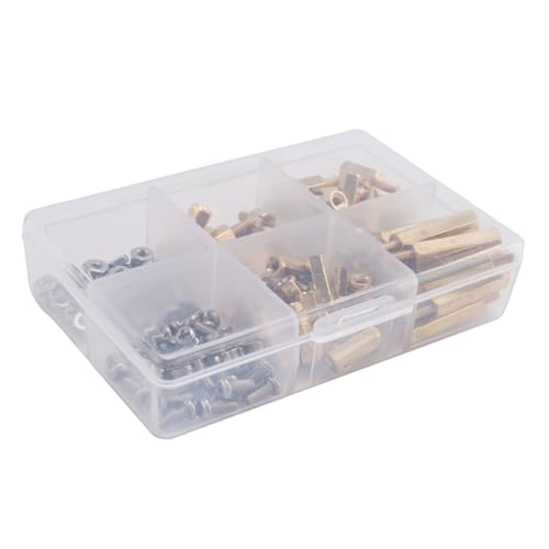 Quystetes 120-teiliges Installationswerkzeug für Modell B/3B+/3B M2.5 Serie Sechskant-Messing-Säule/Muttern + Schraubenzubehör-Set von Quystetes