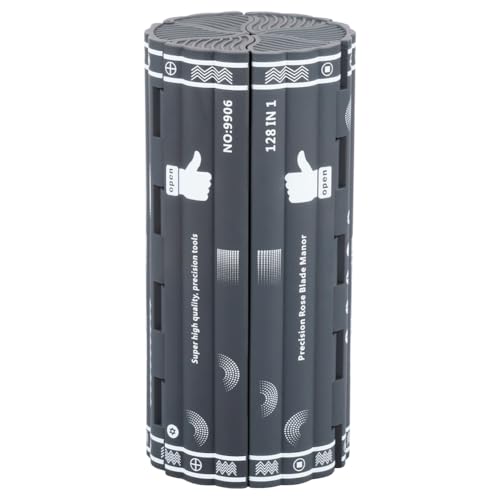 Quystetes 128-in-1-Schraubendreher-Set. Hochstabiler Schraubendreher mit 6 Spezialwerkzeugen. Griffiger, Wiederverwendbarer Schraubendreher Aus Legiertem Stahl. von Quystetes