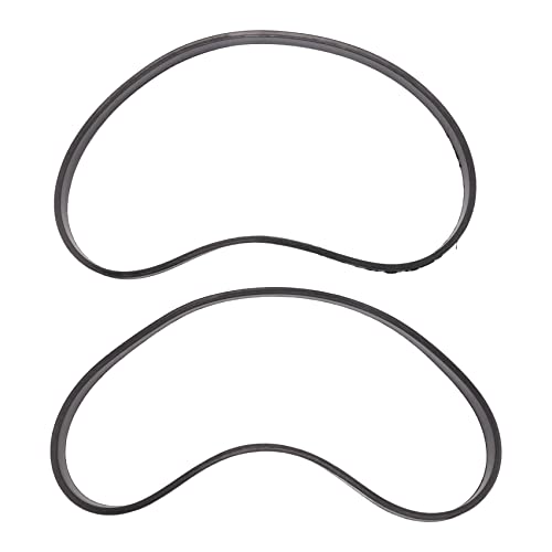 Quystetes 2 Stück Bandsäge, Gummi-Reifenband, Holzbearbeitung, Ersatzteile für 20,3 cm Bandsäge, Scrollrad von Quystetes
