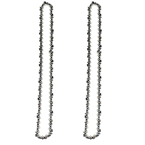 Quystetes 2 x 45,7 cm Kettensägen-Kettenblatt-Teilung, 0,058 Gauge, 72DL, Ersatzketten, Hardware-Werkzeuge Quystetes 2 x 45,7 cm Kettensägen-Kettenblatt-Teilung, 0,058 Gauge, 72DL, Ersatzketten, Hardware-Werkzeuge von Quystetes