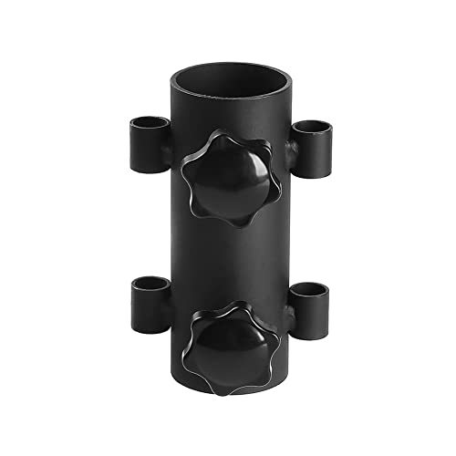 Quystetes 2 x Halter mit Muttern, Baldachin, Stangenhalter, Zelt, Camping-Zubehör, verstellbares Befestigungsrohr von Quystetes