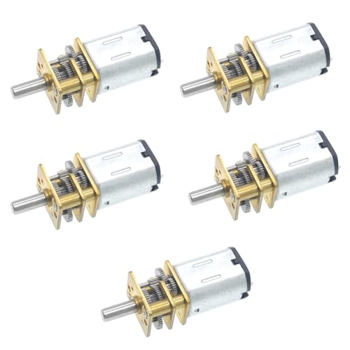 Quystetes 5 x GA12-N20 Mini-Metallgetriebemotor, DC 3 V, Getriebemotoren, 15 min Quystetes 5 x GA12-N20 Mini-Metallgetriebemotor, DC 3 V, Getriebemotoren, 15 min von Quystetes