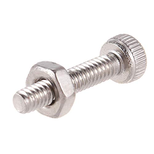 Quystetes 50 Set M2 x 10 mm Innensechskant-Rändelschrauben Bolzen Mutter Quystetes 50 Set M2 x 10 mm Innensechskant-Rändelschrauben Bolzen Mutter von Quystetes
