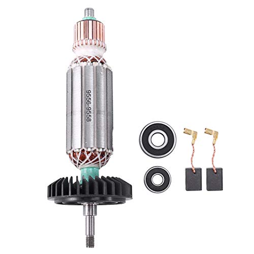 Quystetes AC220V-240V Ankerrotor für Winkelschleifer 9556 9557 9558 9556NB 9556HN 9557NB 9557HN 9558NB 9558HN von Quystetes