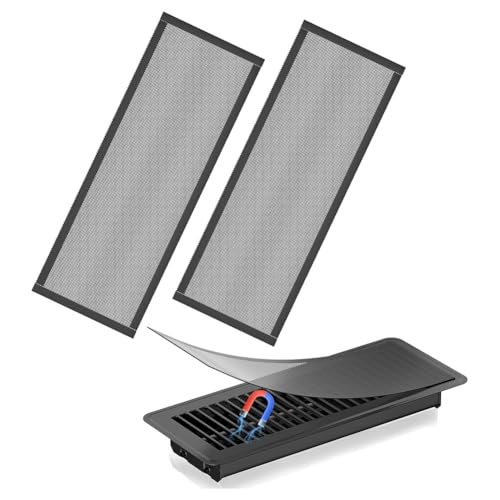 Quystetes Bodenlüftungsabdeckungen, 10,2 x 30,5 cm, magnetische Lüftungsschlitze, Netzfilter, Bodenregister-Entlüftungsabdeckungen für Zuhause, A Quystetes Bodenlüftungsabdeckungen, 10,2 x 30,5 cm, magnetische Lüftungsschlitze, Netzfilter, Bodenregister-Entlüftungsabdeckungen für Zuhause, A von Quystetes