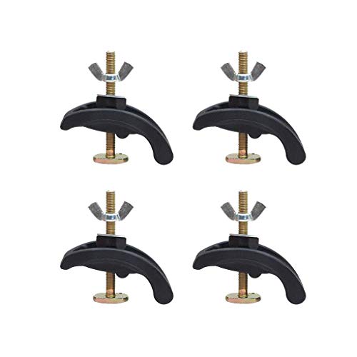 Quystetes CNC-Gravurmaschinen-Plattenklemme für T-Nut-Arbeitstisch, 4 Stück Quystetes CNC-Gravurmaschinen-Plattenklemme für T-Nut-Arbeitstisch, 4 Stück von Quystetes