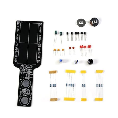 Quystetes DIY Metalldetektor Elektronisch DIY Kit Einfache Metall Locator Lose Teile Set Leiterplattenherstellung Löten Praxis Kit von Quystetes