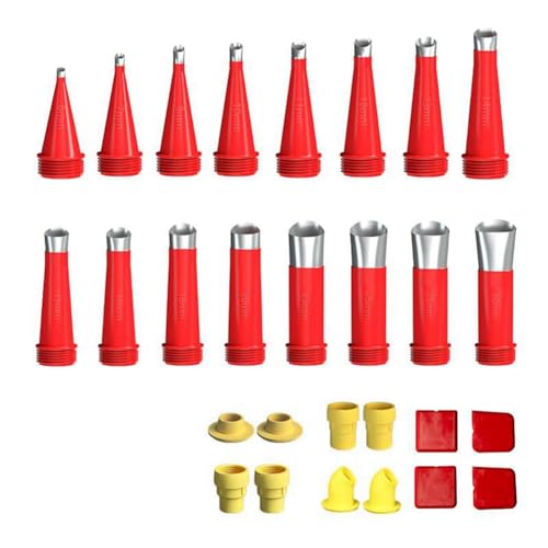 Quystetes Dichtungsdüsen-Applikator, Dichtmasse, , Silikon-Dichtstoff, Finishing-Werkzeug, Küche, Badezimmer, Waschbecken, wie abgebildet, Kunststoff + Edelstahl von Quystetes