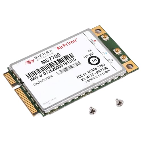 Quystetes Entsperrte MC7700 3G/4G WWAN-Karte für AirPrime, 100 Mbps 4G/3G LTE/FDD/WCDMA/Edge GPS- für/Linux von Quystetes