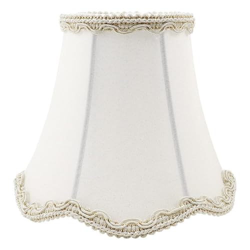 Quystetes Europäischer Stil Stofflampenschirm Wandlampenschirm, Vintage Kronleuchter Stoffbezug, Luxuriöses Wohnaccessoire von Quystetes