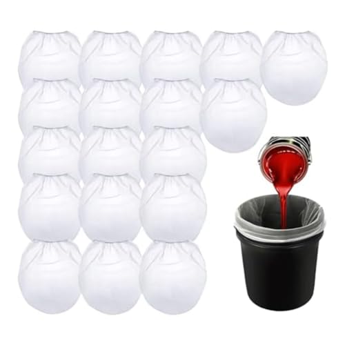 Quystetes Farbfilterbeutel, 26 Stück, Flex-Top-Farbfilterbeutel für Farbgärtnerei von Quystetes