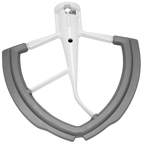 Quystetes Flex Edge Schlägel für Bowl-Lift Standmixer – 6 Quart Teigmischpaddel mit flexiblen Silikonkanten von Quystetes