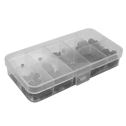 Quystetes Gewindestift-Set mit Innensechskant, M3, M5, M6, M8, Schwarz, Stahllegierung, 200 Stück Quystetes Gewindestift-Set mit Innensechskant, M3, M5, M6, M8, Schwarz, Stahllegierung, 200 Stück von Quystetes