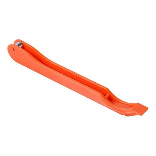 Quystetes Handfolie für Buntglas, tragbares Kupferfolien-Werkzeug, praktisches Buntglas-Herstellungs-Set, Orange von Quystetes