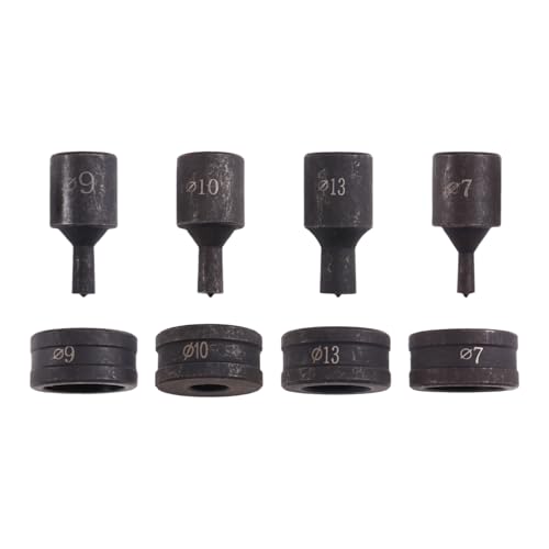 Quystetes Hoch Kohlenstoffhaltiges Stahl Aus Rundloch-Form-Ch-70-Hydraulik-Punschstaber-Set 4 Teile für Metallstempelwerkzeuge von Quystetes