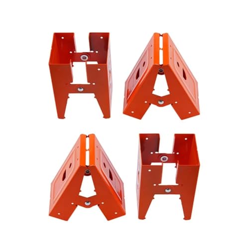 Quystetes Holzbearbeitungstisch Mobile Halterung Stahl Sägebock Halterung Befestigungsclip Säge Clip DIY Tischlerei Möbel Verstärkung von Quystetes