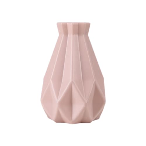 Quystetes Imitation Keramik Blumentopf Home Dekoration Blumenarrangement Wohnzimmer Rosa von Quystetes