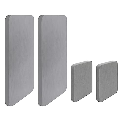 Quystetes Kieselgur Seifenpads für Waschbecken, Kieselgur Seifenhalter für Handseifen, Kosmetikflaschen, 4 Stück von Quystetes
