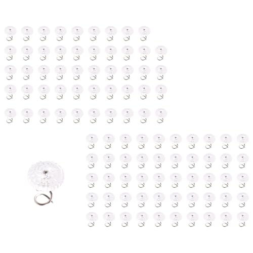 Quystetes Klare Köpfe Twist Pins für Polster, Schonbezüge und Bettröcke, 100 Stück Quystetes Klare Köpfe Twist Pins für Polster, Schonbezüge und Bettröcke, 100 Stück von Quystetes