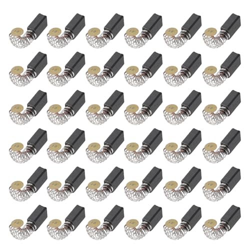 Quystetes Kohlebürsten für Winkelschleifer, 5 x 8 x 13 mm, für Handbohrmaschinen, elektrische Bohrmaschinen, 36 Stück von Quystetes
