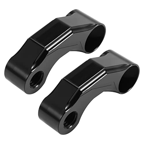 Quystetes Motorrad-Spiegelerhöhung, Verlängerungshalterung, Adapter für R1200Gs Lc/Adv 13-18 R Ninet/R1200R, Premium-CNC-Aluminiumlegierung, Schwarz von Quystetes