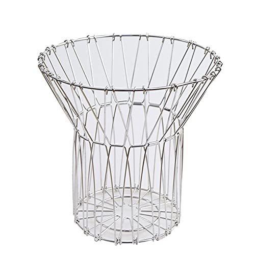 Quystetes Multifunktionaler Aufbewahrungskorb, zusammenklappbar, Edelstahl, Obstkorb, Aufbewahrungskorb Quystetes Multifunktionaler Aufbewahrungskorb, zusammenklappbar, Edelstahl, Obstkorb, Aufbewahrungskorb von Quystetes