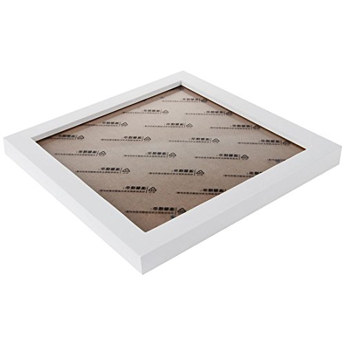 Quystetes Quadratischer Bilderrahmen aus dickem Kiefernholz, 20,3 cm, von Quystetes