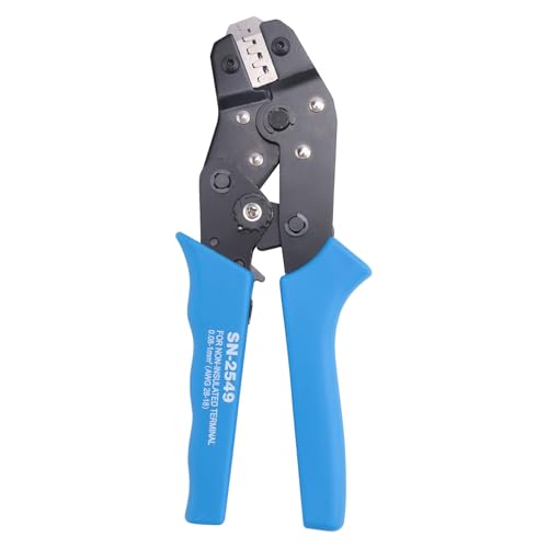 Quystetes SN-2549 Selbstjustierende Kabel-Crimpzange ist geeignet für PH2.0 XH2.54 KF2510 JST Molex D-SUB Terminal von Quystetes