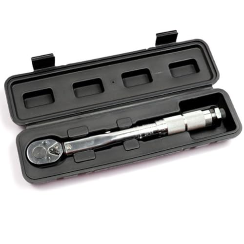 Quystetes Square Drive Drehmomentschlüssel 3/8-19-110N.M -Ratchet -Werkzeugsatz mit Reparaturschlüssel -Handwerkzeugen und Speicherbox von Quystetes