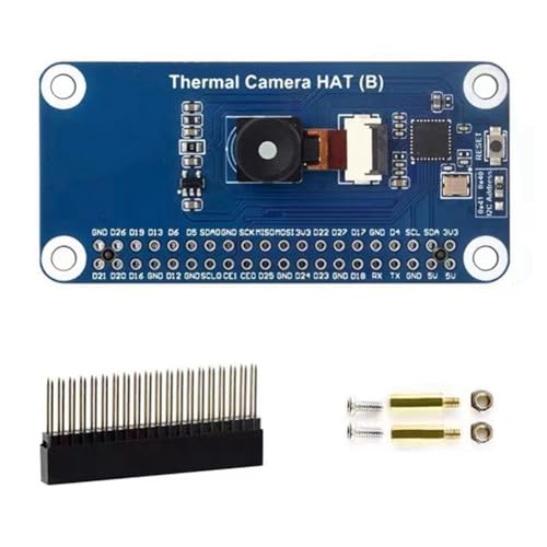 Quystetes Thermalkamera-HAT(B) Langwellen-IR-Wärmebildkamera- 40PIN GPIO 80×62 Pixel 90° Sichtwinkel von Quystetes