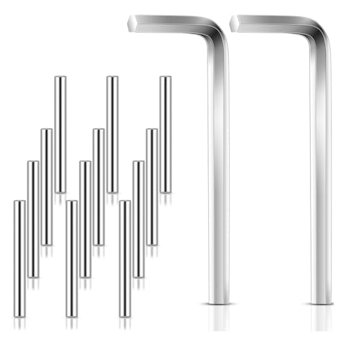 Quystetes Türschließscharnierstift, federbelastet, Federscharnier, Spannstift, -Set, Metallstift-Nagel für selbstschließendes Türscharnier von Quystetes