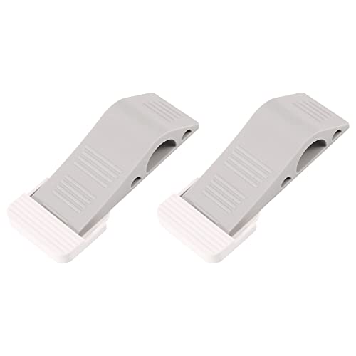 Quystetes Türstopper-Set, hochwertig, strapazierfähig, Gummikeil mit dekorativem Aufbewahrungshalter, perfekter Türstopper zum Stoppen von Zugluft und mehr, , 2 Stück von Quystetes