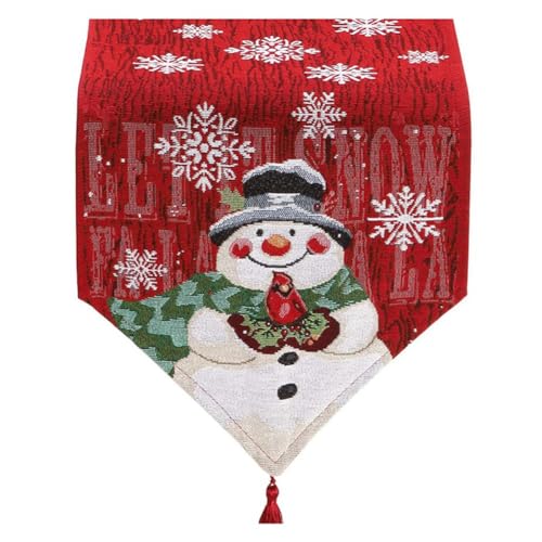 Quystetes Winter-Tischläufer, Tischläufer für Küche, Esszimmer, Weihnachtsdekoration für Zuhause Quystetes Winter-Tischläufer, Tischläufer für Küche, Esszimmer, Weihnachtsdekoration für Zuhause von Quystetes